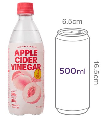 [클룹] 애사비 제로소다 신비복숭아 (500mL X 6개)