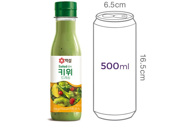 [백설] 키위 샐러드 소스 250g