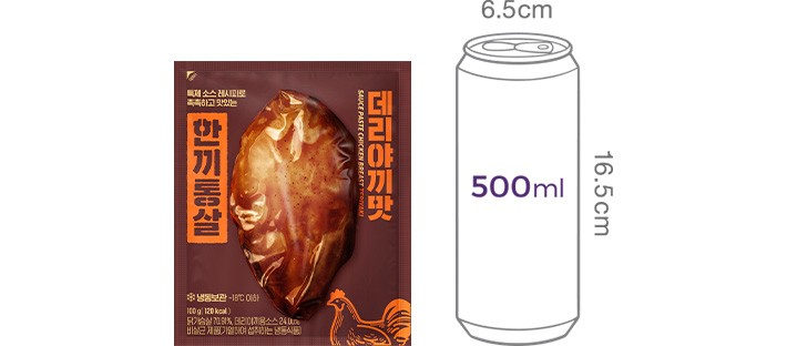 11.[한끼통살] 소스 닭가슴살 데리야끼맛 (1입)