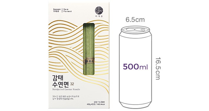 [바다숲] 감태 수연면 400g (4인분)