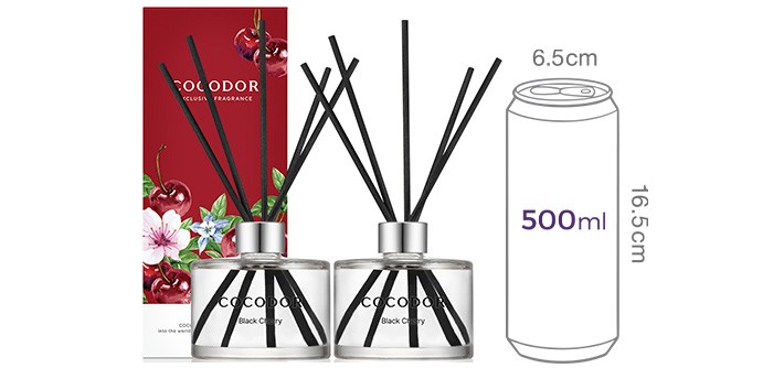 [코코도르] 시그니처 퍼퓸 디퓨저 200ml 2개입 블랙체리