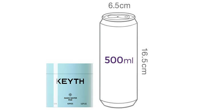 [키스] 트루드 키스 오아시스 워터 패드 150ml (60매)