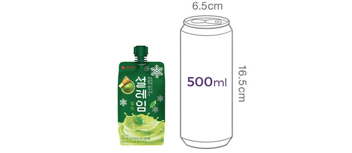 [롯데웰푸드] 설레임 말차 160mL