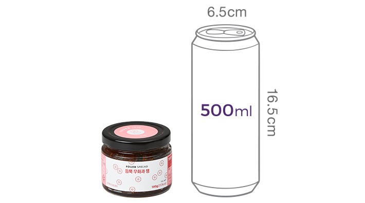 [포비베이글] 듬뿍 무화과 잼 140g