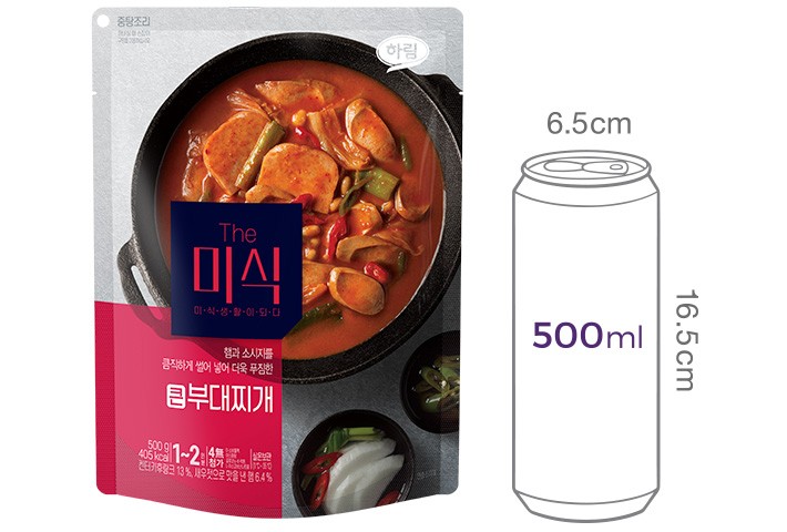 [하림 The미식] 큰 부대찌개 500g