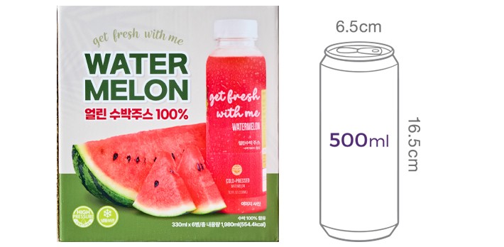 [TS FOOD] 수박주스 (330mL X 6개)