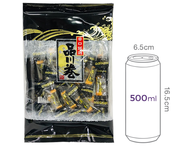 [키라라제과] 시나가와 김말이 스낵 35g