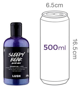[러쉬] 홀리데이 슬리피 베어 290g - 샤워 젤