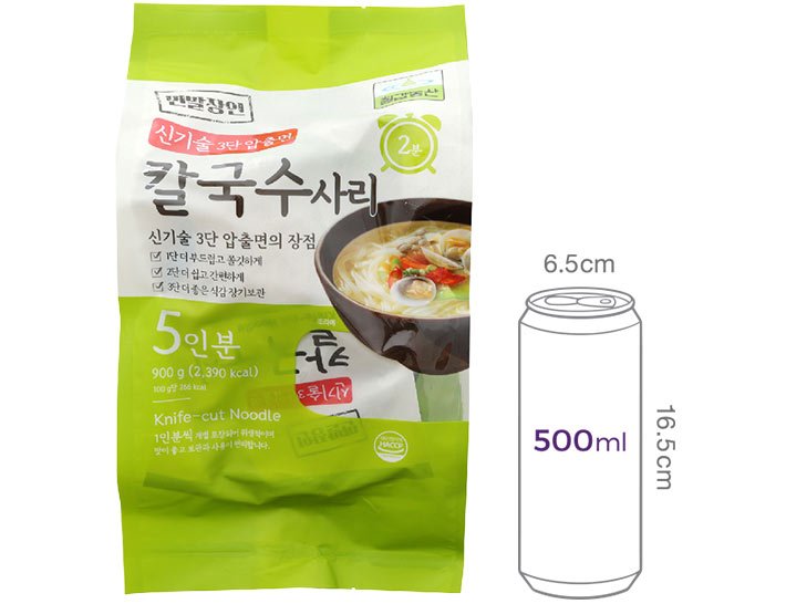 [칠갑농산] 칼국수사리900g (180g*5개입 개별포장)