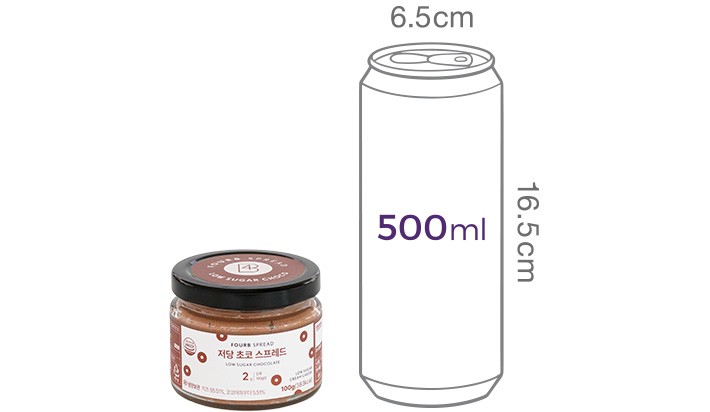 [포비베이글] 저당 초코 크림치즈 100g