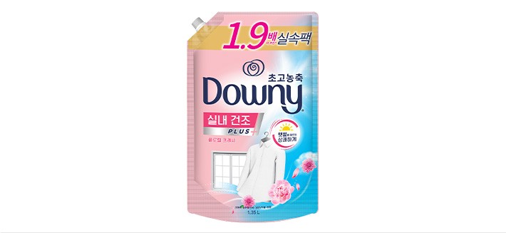 [다우니] 실내건조 플러스 플로럴 프레시 1.35L