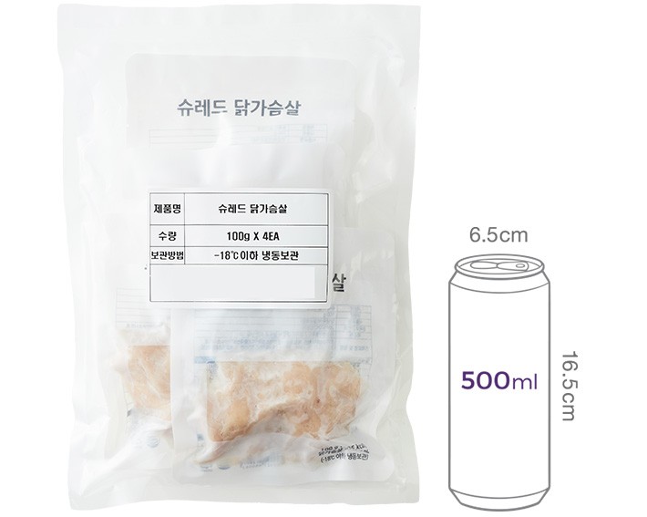 [모두의식단] 샐러드 토핑용 닭가슴살 4개입