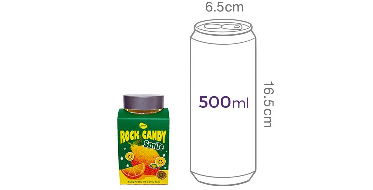 [위니비니] 락캔디 (레몬 스마일) 115g