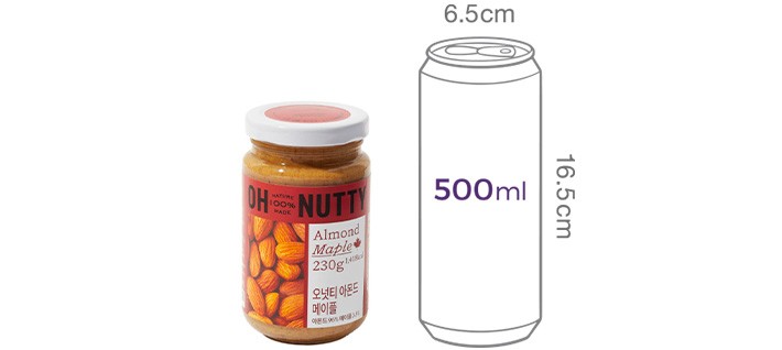 [오넛티] 아몬드 스프레드 (메이플) 230g
