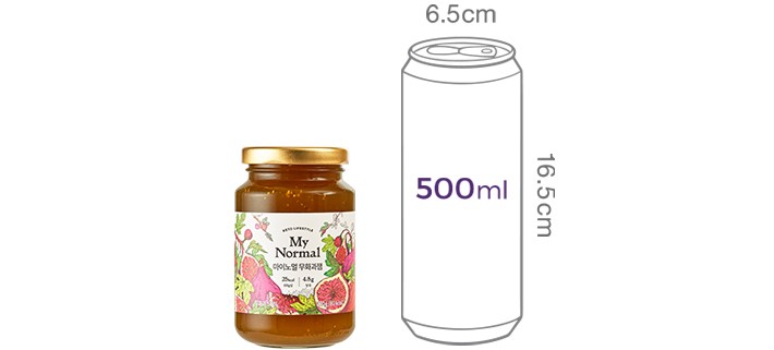 [마이노멀] 저당 100% 영암 무화과잼320g