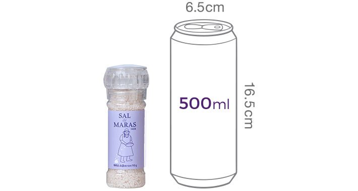 [어스맨] 마라스 소금 110g 그라인더