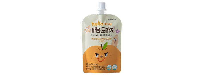 [아올다] 헬로아이 착즙 국산 배도라지 (80mL X 10개)