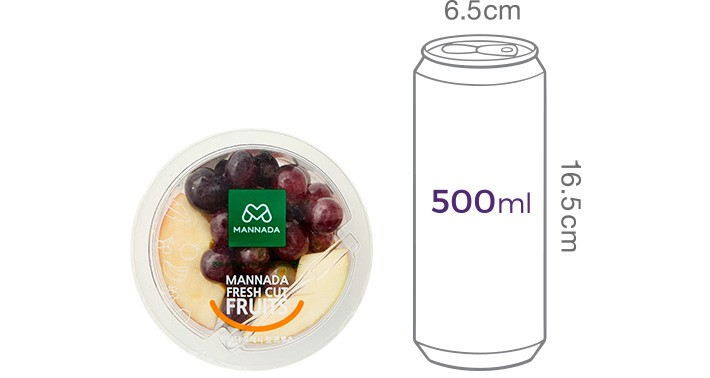 [만나다] 사과포도방울 250g