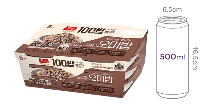 [동원] 양반100밥 오미밥 130gx6입