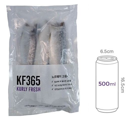 [KF365] 노르웨이 고등어 130~150g X 3입 (냉동)