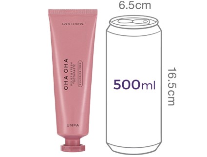 [언파] 차차 더스티 핑크 무불소 비건 치약 100g