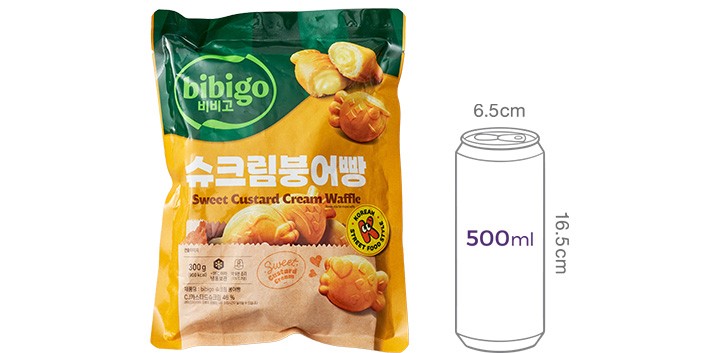 [비비고] 슈크림 붕어빵 300g