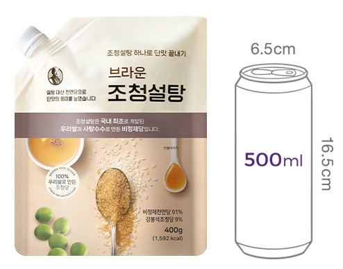 [강봉석] 브라운 조청설탕 400g