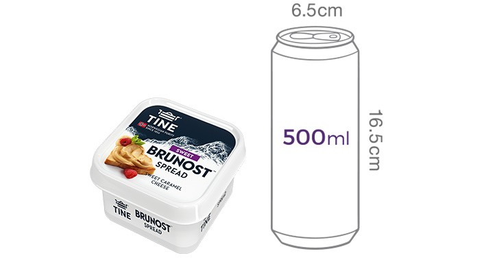 [티네] 노르웨이 브라운치즈 스프레드 150g