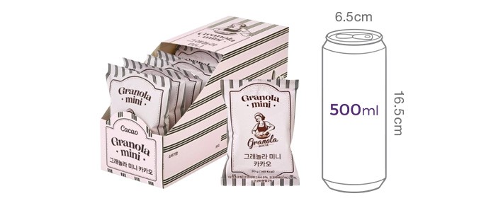 [그래놀라하우스] 그래놀라 미니 카카오 30g 10개입