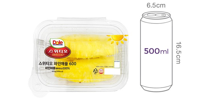 [Dole] 스위티오 파인애플 스틱 600g