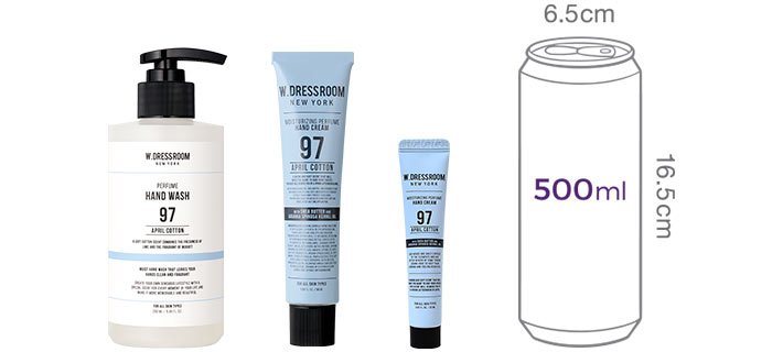 [더블유드레스룸] 퍼퓸 핸드워시 280ml + 핸드크림 50ml SET (추가 핸드크림 20ml)