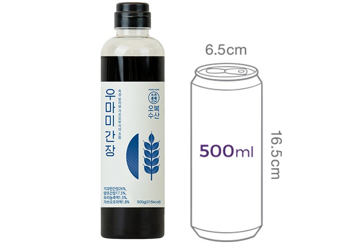 [오복수산 고잉홈]  우마미 간장 500g