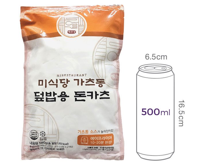 [미식당] 덮밥용 돈카츠 (가츠동 소스 포함)