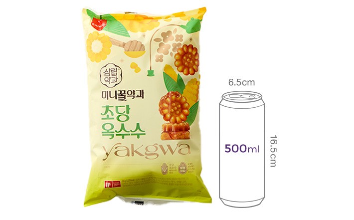 [삼립] 초당옥수수 약과 500g