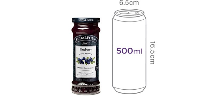 [샹달프] 블루베리잼 284g