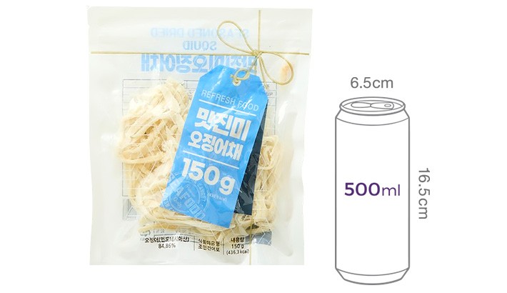 [우물우물] 맛진미 오징어채 150g