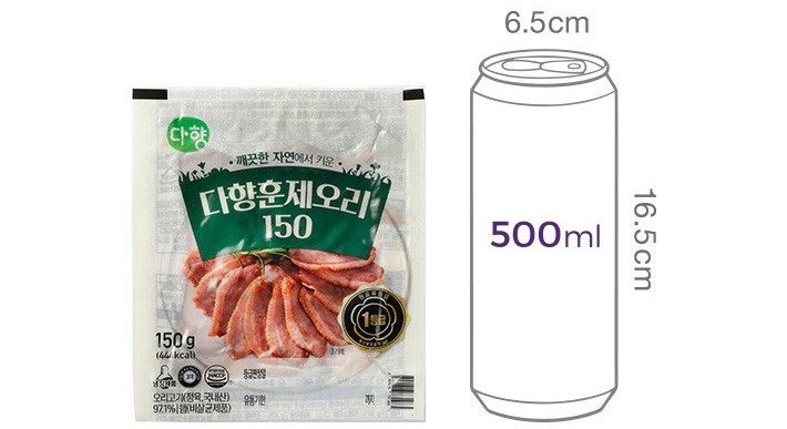 [컬리멤버스] [다향오리] 무항생제 훈제오리 150g (1입)