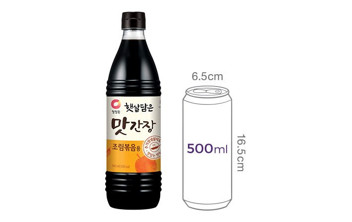 [청정원] 햇살담은 맛간장 조림볶음용 840ml
