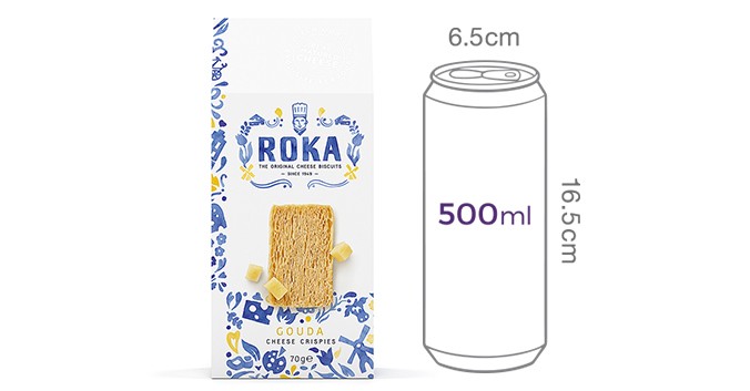 [로카] 네덜란드 전통 치즈 크래커(고다) 70g