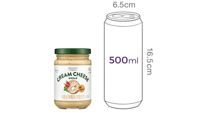 [복음자리] 식물성 무화과 크림치즈 190g