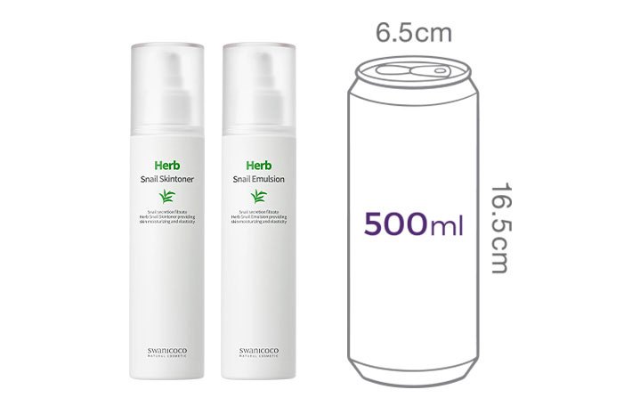 [스와니코코] 허브 스네일 스킨토너 120ml+에멀전 120ml SET