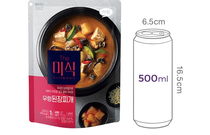 [하림] The미식 우렁된장찌개 350g