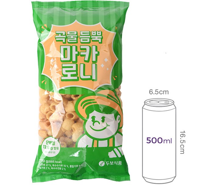 [두보식품] 곡물듬뿍 마카로니 170g