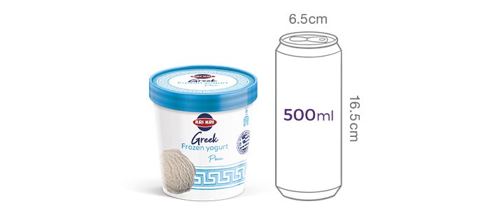 [krikri 크리크리] 그릭요거트 아이스크림 플레인 320g