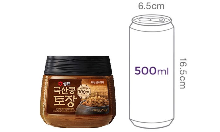 [샘표] 국산콩 토장 900g