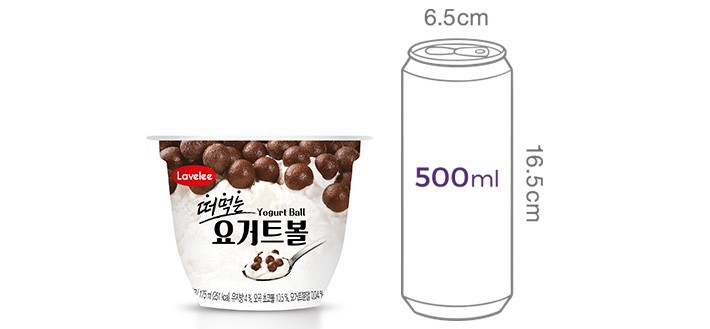 [라벨리] 떠먹는요거트볼 175mL