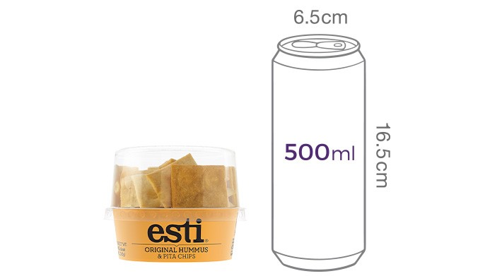 [ESTI] 오리지널 레시피 후무스 & 피타 칩스 130g
