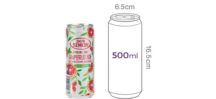 [돈시몬] 스파클링 자몽에이드 (330mL X 6개)