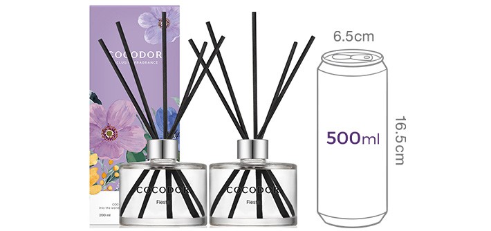 [코코도르] 시그니처 퍼퓸 디퓨저 200ml 2개입 피에스타