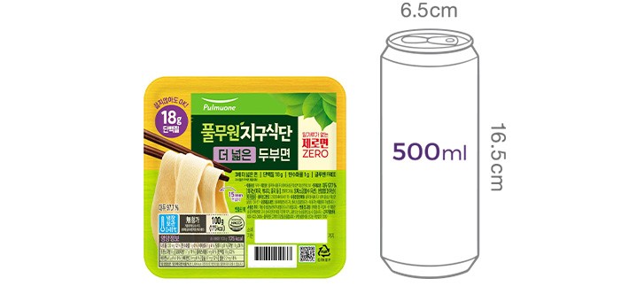 [풀무원] 지구식단 더 넓은 두부면